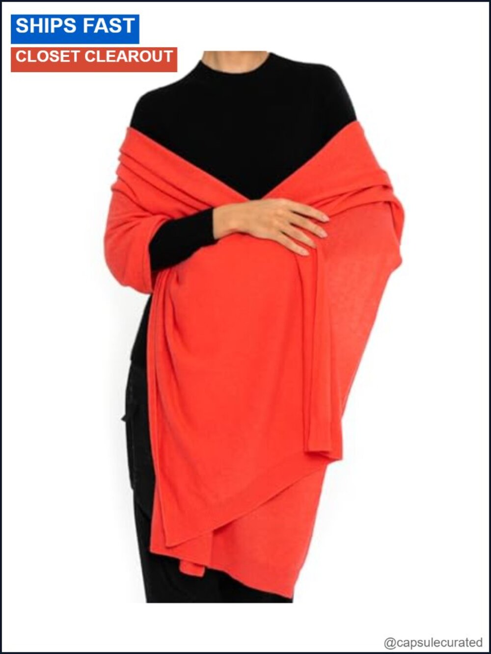 Women's Cashmere Wool Blend Oversized Shawl Wrap Pashmina Stole Scarf Gift Box